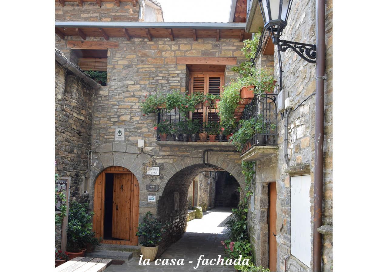 Casa Dueso Hotel El Pueyo de Araguás Eksteriør billede